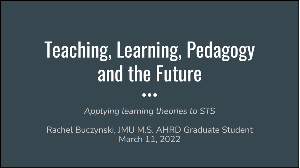 Invited Guest Lecturer: Teaching, Learning, Pedagogy and the&nbsp;Future